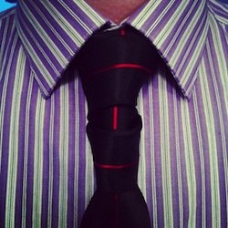 Mens Tie, Glennie Double, TiesForHer.com